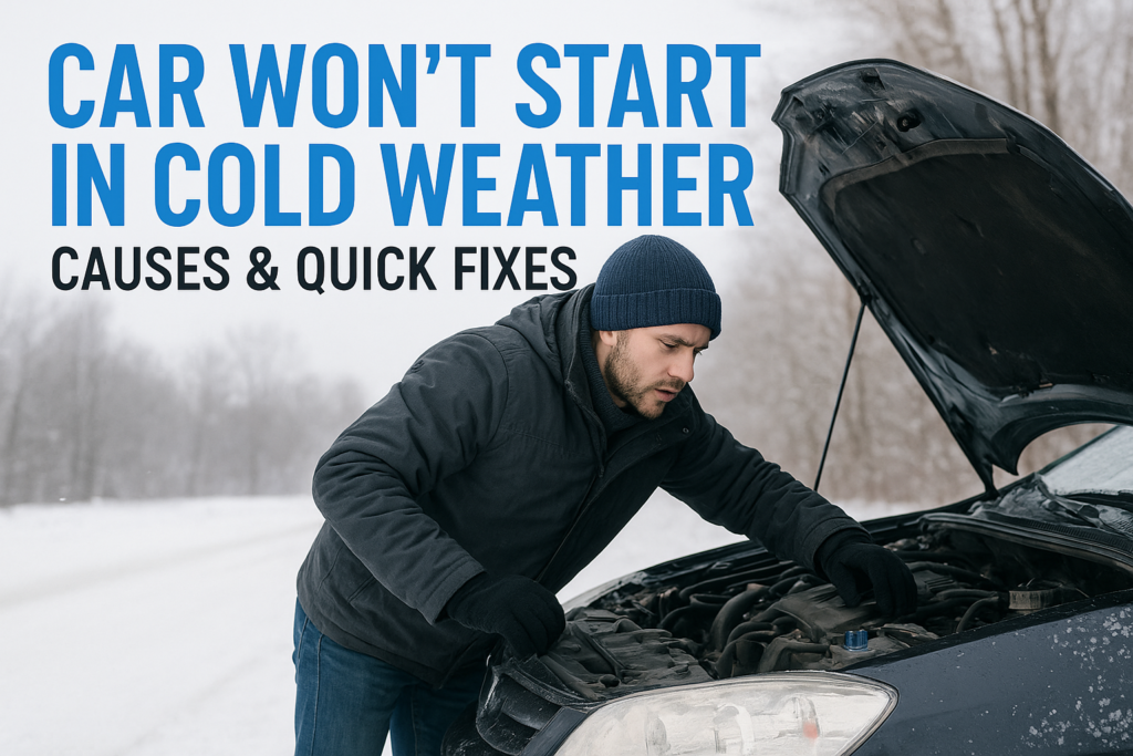 Car Won’t Start In Cold Weather: Causes & Quick Fixes