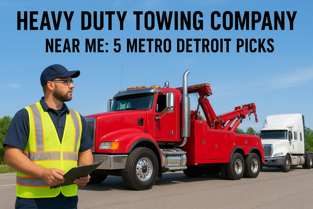 Heavy Duty Towing Company Near Me: 5 Metro Detroit Picks Heavy Duty Towing Company Near Me: 5 Metro Detroit Picks