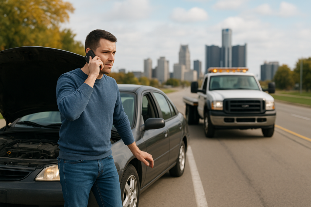 How To Call A Tow Truck In Detroit: Steps, What To Expect
