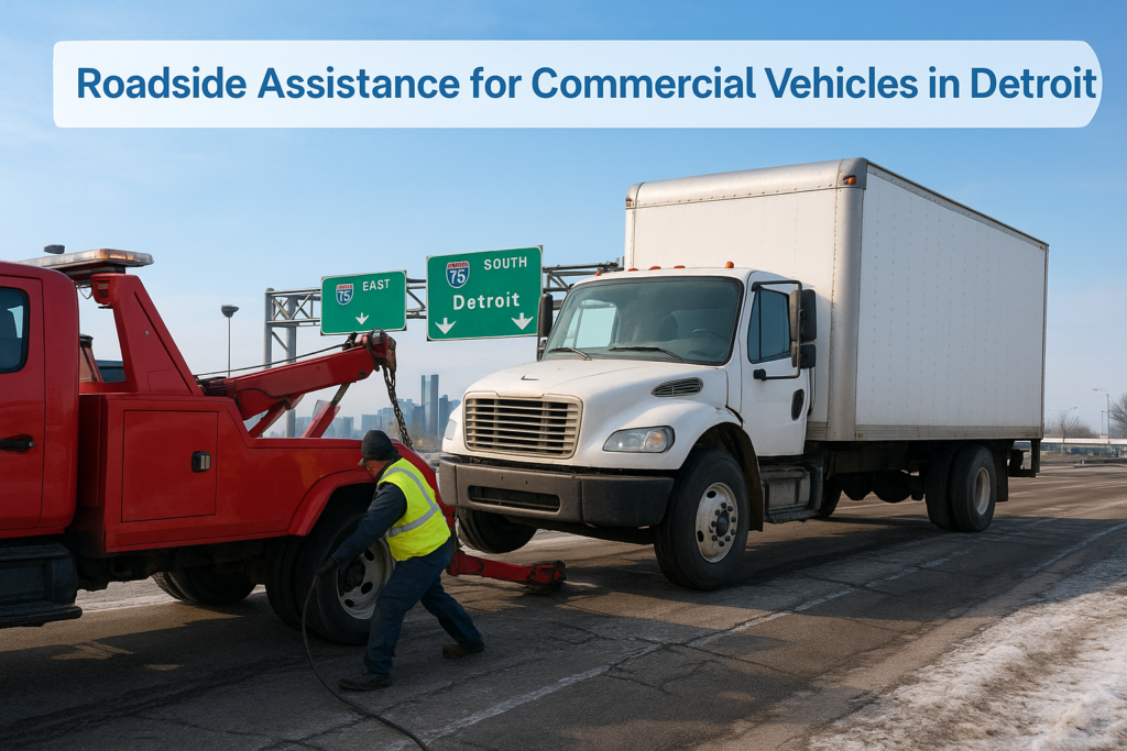 Roadside Assistance for Commercial Vehicles in Detroit