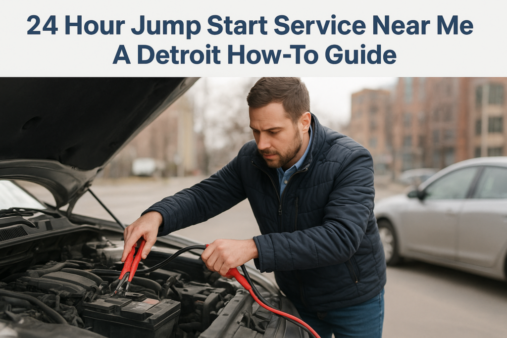 24 Hour Jump Start Service Near Me: A Detroit How-To Guide