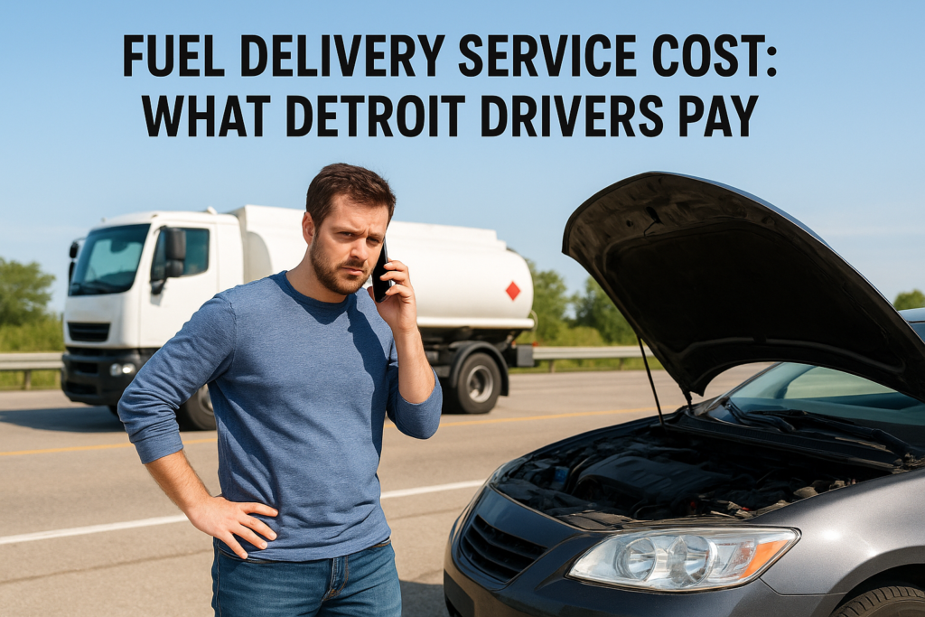 Fuel Delivery Service Cost: What Detroit Drivers Pay Fuel Delivery Service Cost: What Detroit Drivers Pay