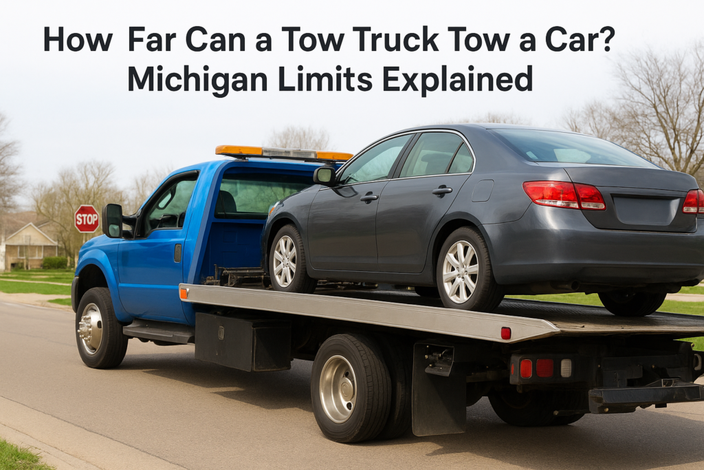 How Far Can a Tow Truck Tow a Car? Michigan Limits Explained