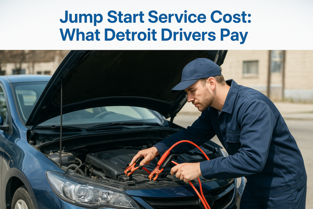 Jump Start Service Cost: What Detroit Drivers Pay Jump Start Service Cost: What Detroit Drivers Pay