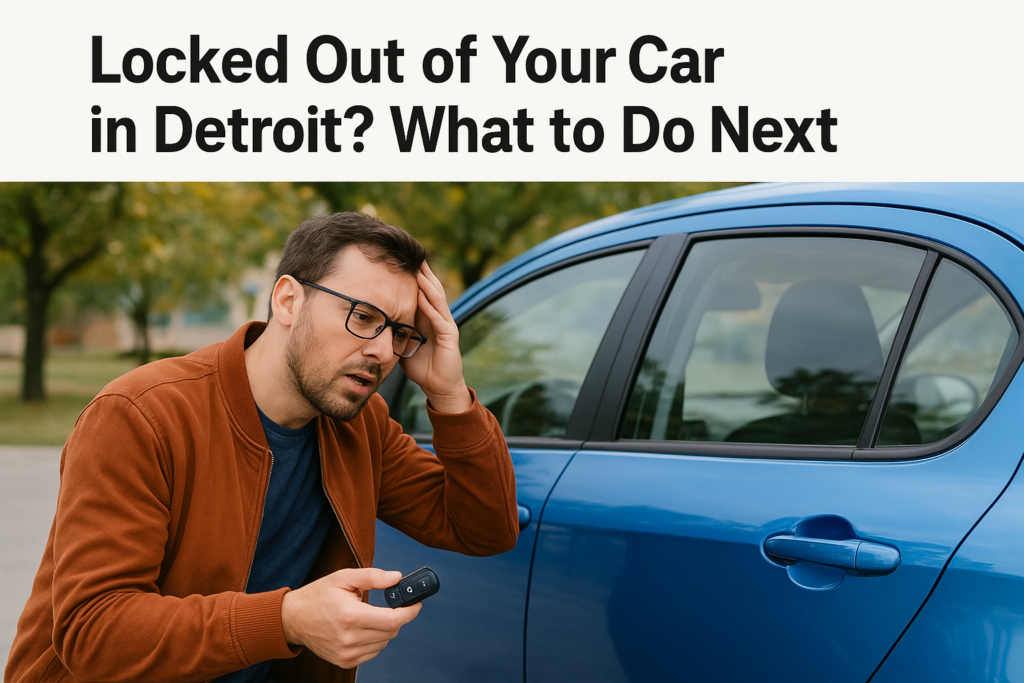 Locked Out of Your Car in Detroit? What to Do Next Locked Out of Your Car in Detroit? What to Do Next