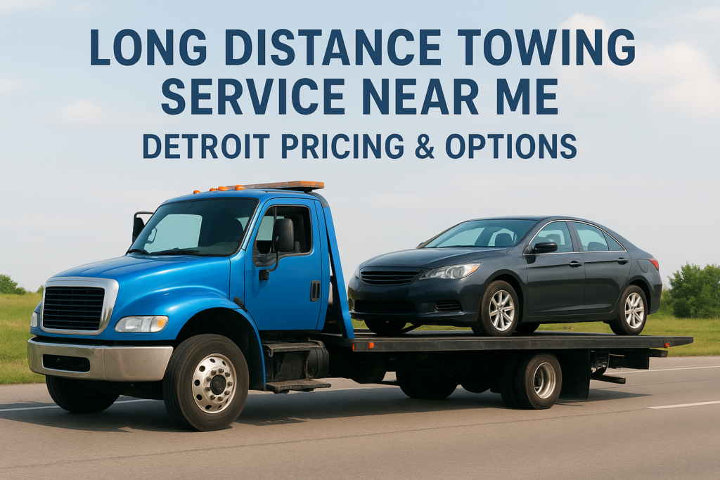 Long Distance Towing Service Near Me: Detroit Pricing & Options