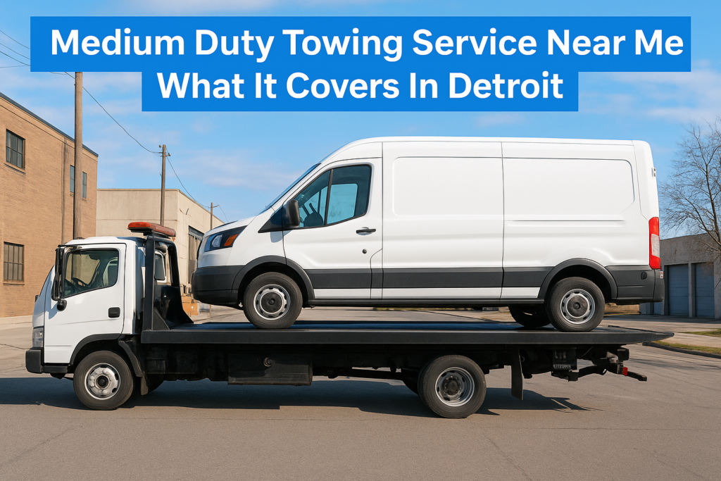 Medium Duty Towing Service Near Me: What It Covers In Detroit