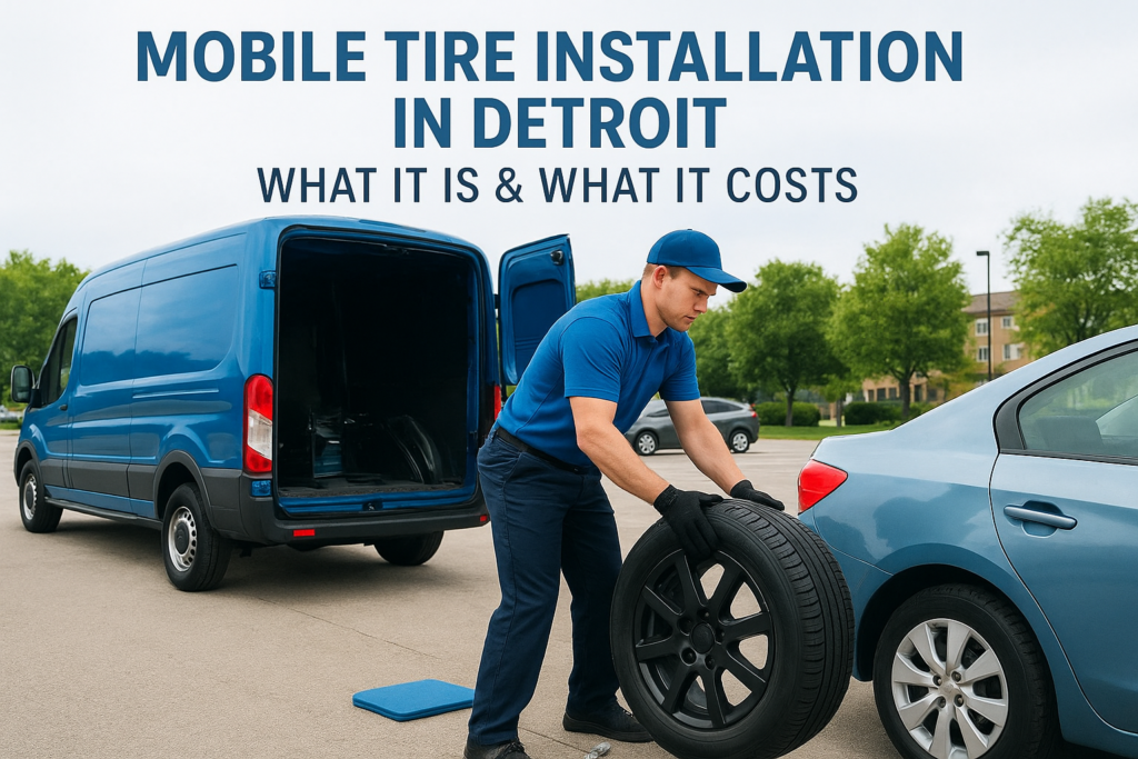 Mobile Tire Installation in Detroit: What It Is & What It Costs Mobile Tire Installation in Detroit: What It Is & What It Costs
