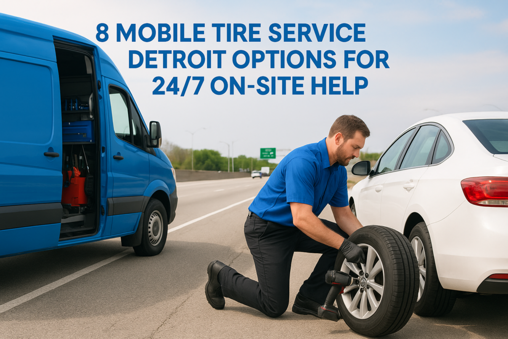 8 Mobile Tire Service Detroit Options For 24/7 On-Site Help