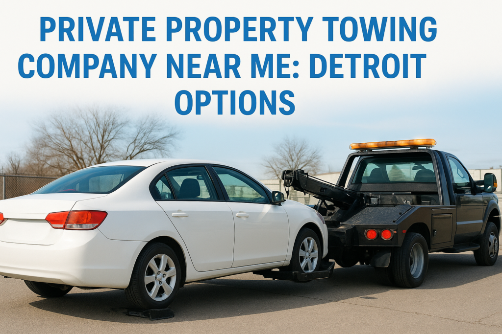 Private Property Towing Company Near Me: Detroit Options Private Property Towing Company Near Me: Detroit Options