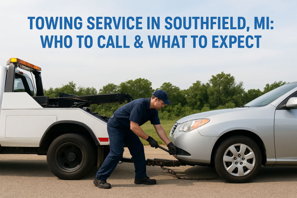 Towing Service in Southfield, MI: Who to Call & What to Expect