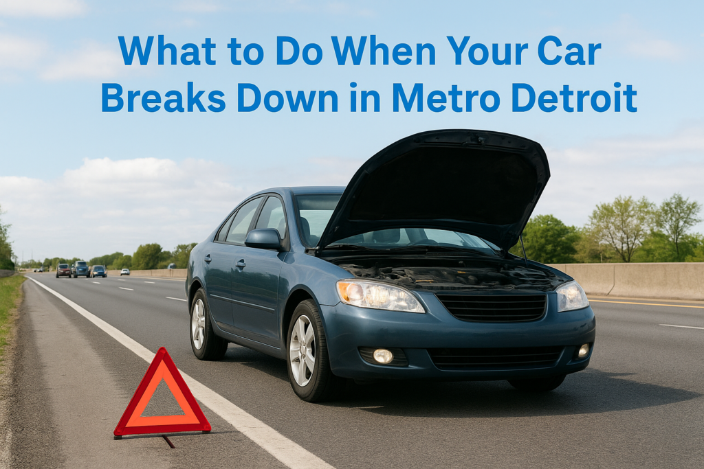 What to Do When Your Car Breaks Down in Metro Detroit