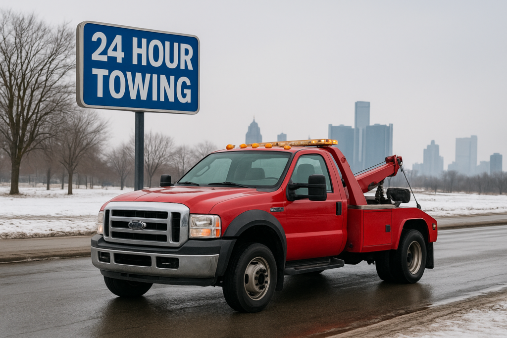 24-Hour Towing: What Detroit Drivers Need to Know