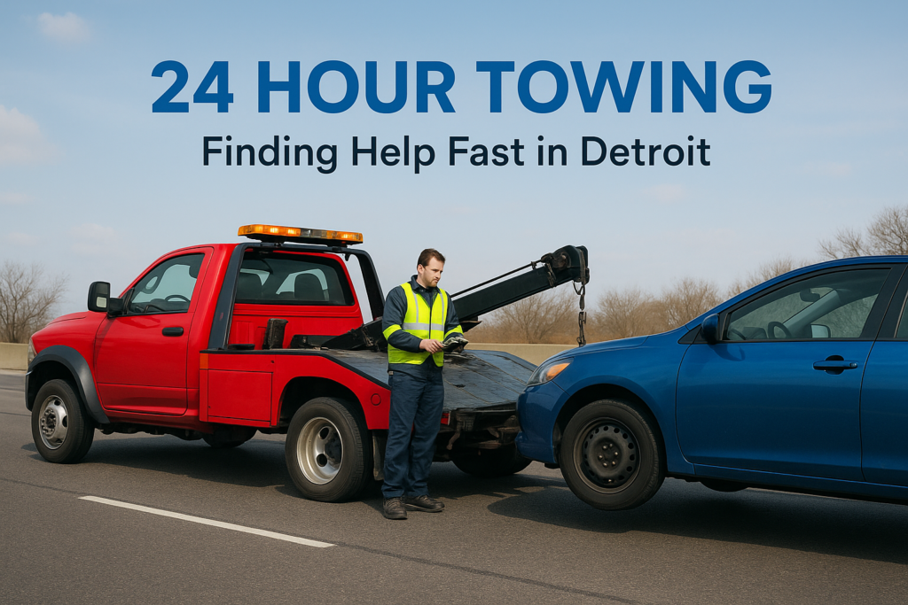 24 Hour Towing near Me: Finding Help Fast in Detroit