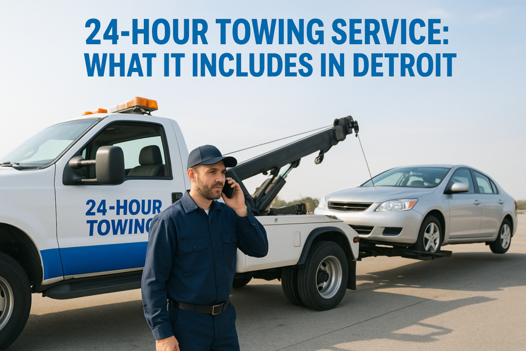 24-Hour Towing Service: What It Includes in Detroit