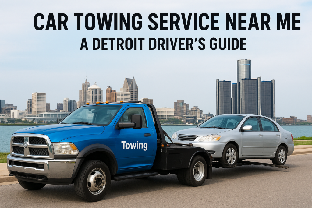 Car Towing Service near Me: A Detroit Driver's Guide