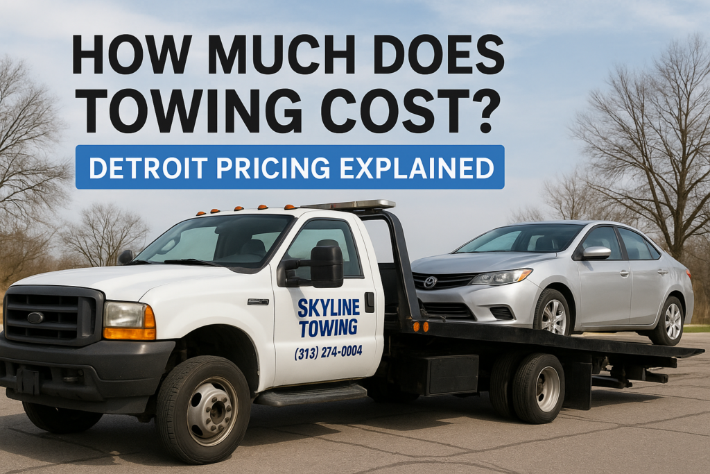 How Much Does Towing Cost? Detroit Pricing Explained How Much Does Towing Cost? Detroit Pricing Explained