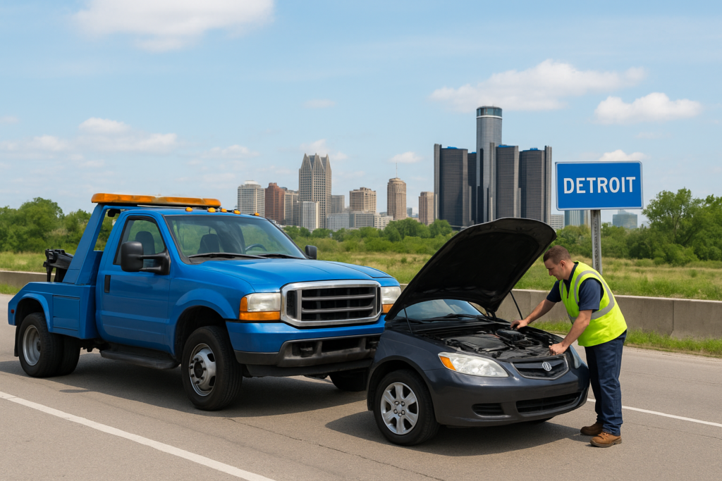 Towing Service near Me within 5 Mi: What to Expect in Detroit