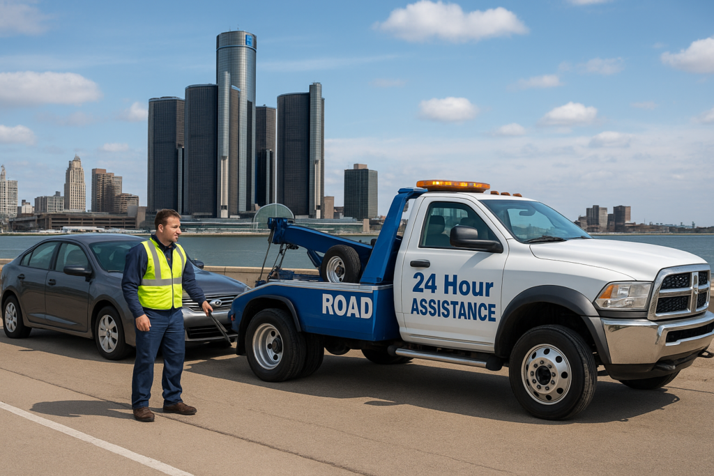 24 Hour Roadside Assistance Trucks: Detroit's Fast Help 24 Hour Roadside Assistance Trucks: Detroit's Fast Help