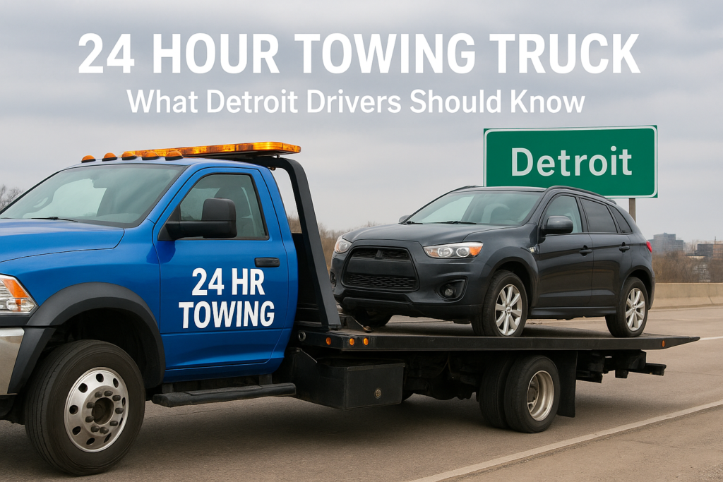 24 Hour Towing Truck: What Detroit Drivers Should Know 24 Hour Towing Truck: What Detroit Drivers Should Know