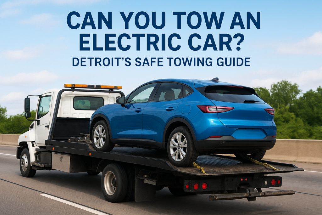 Can You Tow an Electric Car? Detroit's Safe Towing Guide Can You Tow an Electric Car? Detroit's Safe Towing Guide