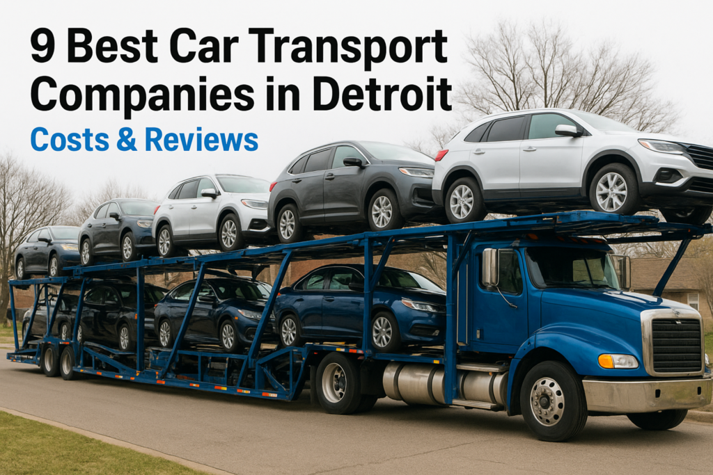 9 Best Car Transport Companies in Detroit (Costs & Reviews) 9 Best Car Transport Companies in Detroit (Costs & Reviews)