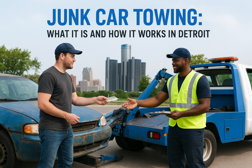 Junk Car Towing: What It Is and How It Works in Detroit Junk Car Towing: What It Is and How It Works in Detroit