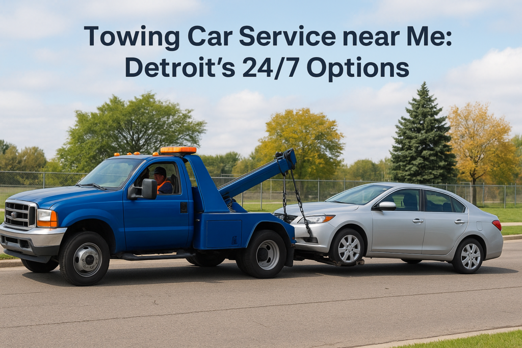 Towing Car Service near Me: Detroit's 24/7 Options Towing Car Service near Me: Detroit's 24/7 Options