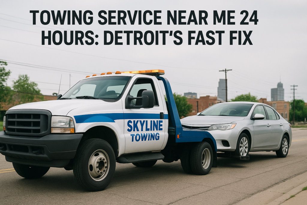 Towing Service near Me 24 Hours: Detroit's Fast Fix Towing Service near Me 24 Hours: Detroit's Fast Fix