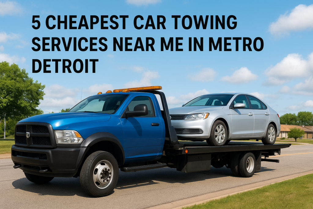 5 Cheapest Car Towing Services near Me in Metro Detroit 5 Cheapest Car Towing Services near Me in Metro Detroit